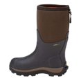 thumbnail image 1 of Dryshod Kids' Haymaker Hard Working Farm Boot Brown/Orange - HAY-KD-BR, 1 of 4