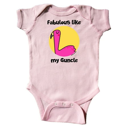 

Inktastic Fabulous like my Guncle Gift Baby Boy or Baby Girl Bodysuit