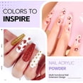 thumbnail image 6 of 60-Color Acrylic Nail Kit with Drill & UV Light - All-In-One Complete Manicure Set for Beginners & Pros, Home Salon, Non-Toxic, Great Gift for Women, 6 of 15
