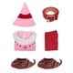 thumbnail image 4 of Disfraces de navideño para mujer Yinane Disfraces de Elfo de Peluche Rosa XL, 4 of 8