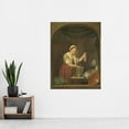 thumbnail image 2 of De Ruyter The Kitchen Maid Portrait Painting Extra Large XL Wall Art Poster Print, 2 of 3
