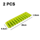 thumbnail image 2 of 2 moldes cilíndricos para bandejas de hielo con 10 agujeros, color verde MFZFUKR CPB-US-CJZ111-3, 2 of 5