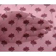 thumbnail image 4 of oneOone Viscose Chiffon Fabric Floral Block Print Fabric By Yard 42 Inch Wide, 4 of 4