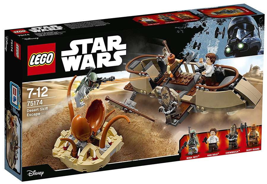 Pre-Owned LEGO 75174 Star Wars - Desert Skiff Escape