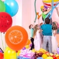 thumbnail image 3 of KAKOWELY 40 globos de frutas tropicales para decoración de fiestas hawaianas, fondo para fiestas en la playa., 3 of 5