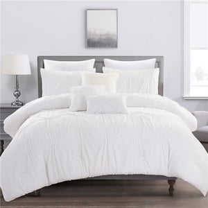Elight Home 21735K King Ashely Luxury Comforter Set - 6 Piece