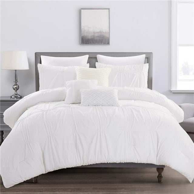 Elight Home 21735K King Ashely Luxury Comforter Set - 6 Piece