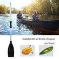 thumbnail image 4 of Greensen 2 Pack Telescoping Paddle Lightweight Kayak Paddle,  2Pcs Aluminium Alloy Detachable Lightweight Ribbed Blade Float Afloat Kayak Oars Fitting Boat Rafting Paddle, Aluminum Alloy Boat Paddle, 4 of 10