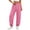 Q27 Pink, variant on Mifsaly Joggers Pants for Women High Waisted Jogger Sweatpants Drawstring Elastic Waist Casual Daily Bottoms with Pockets Black,L