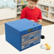 128 Eggs Hatching Machine Digital Automatic Blue Poultry Egg Hatcher Machine for Hatching Eggs Duck Eggs Goose Eggs