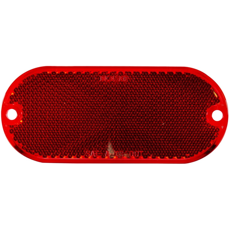 Hopkins Towing Solutions B38SRW 2 Pack Round Stick-on Reflector, Red