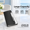 Black, variant on Black Business Card Holder, Professional PU Leather and Stainless Steel Wallet for Credit, ID, and Personal Cards