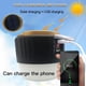 thumbnail image 3 of Lámpara de camping recargable, lámpara LED solar recargable, lámpara inalámbrica recargable, batería incorporada de 2500 mah, IPX6 impermeable, 5 modos de trabajo, para, 3 of 5