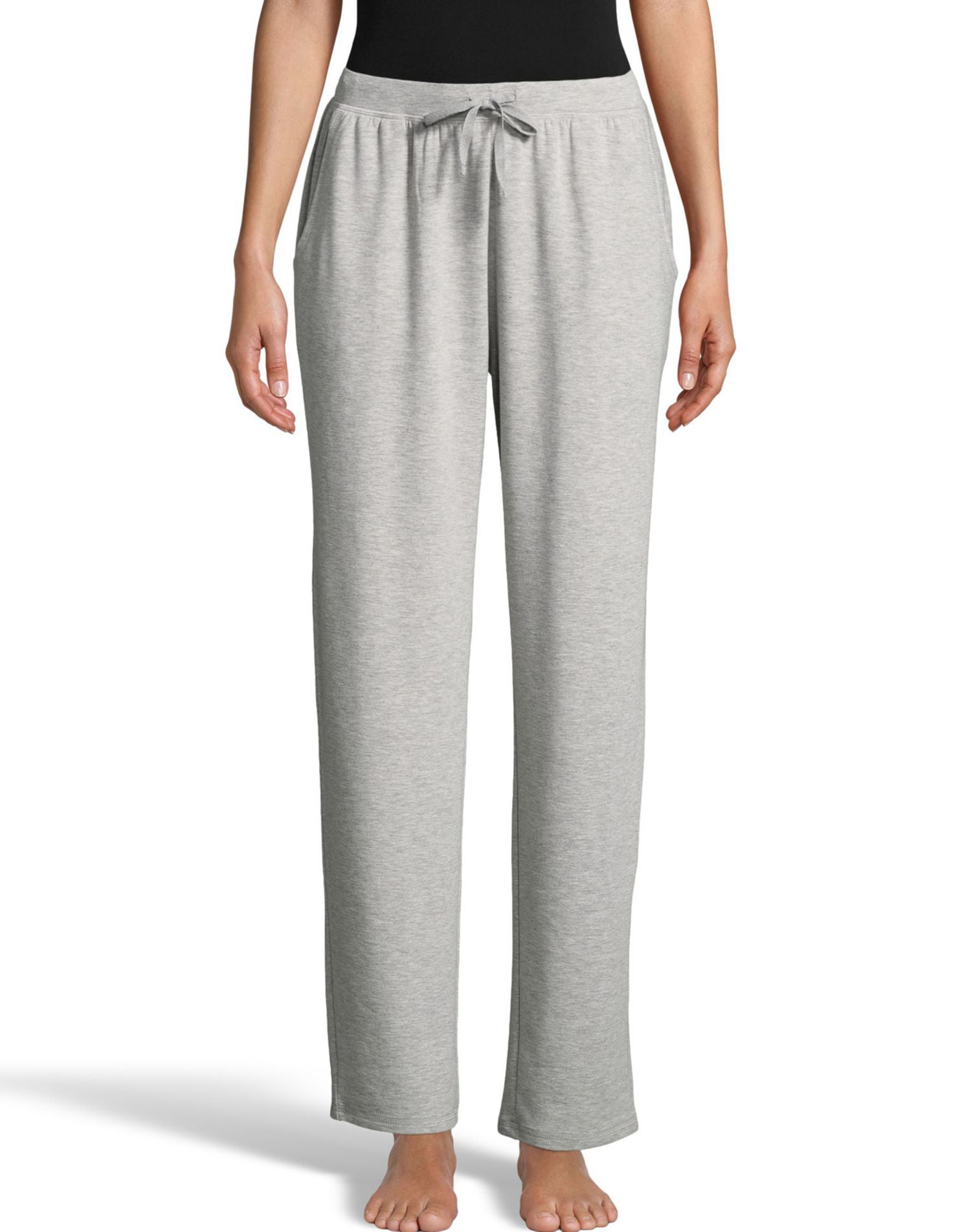 Women's Plus Heathered French Terry Lounge Pant - Walmart.com