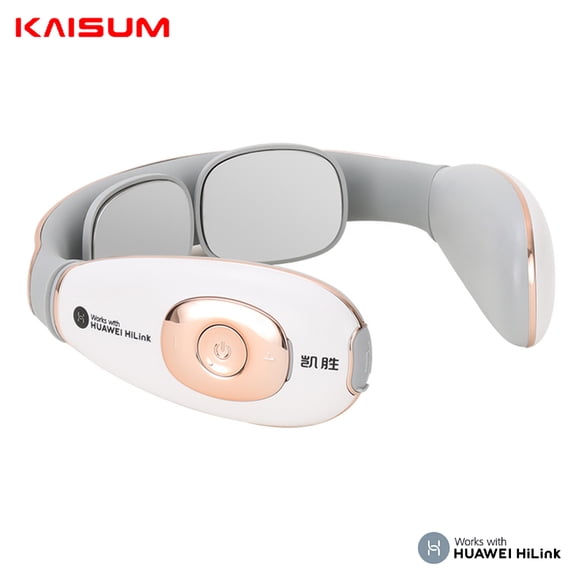 KAISUM Masajeador de cuello Inalámbrico Columna cervical Masaje de pulso Cuello multifuncional