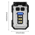 thumbnail image 2 of Powerful Mini Flashlight Keychain Light Charging Outdoor High Brightness Light Source, 2 of 3