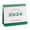 Green, variant on 2026 Desk Monthly Calendar Twin-Coil Binding Academic Calendar for Scheduling