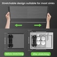 thumbnail image 3 of ZAXARRA Dish Drying Rack, Expandable Roll Up Dish Drainer for Kitchen Counter Kitchen Organizer, 3 of 7