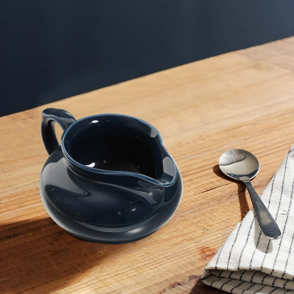 LOLIPPYY Household Sauce Boat Ceramic Multi-Function 1Set 4.7X4.7X2.4in