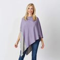 thumbnail image 3 of Poncho Hadley Wren Rosa Caramelo de Rayas Anchas en Algodón, 3 of 3