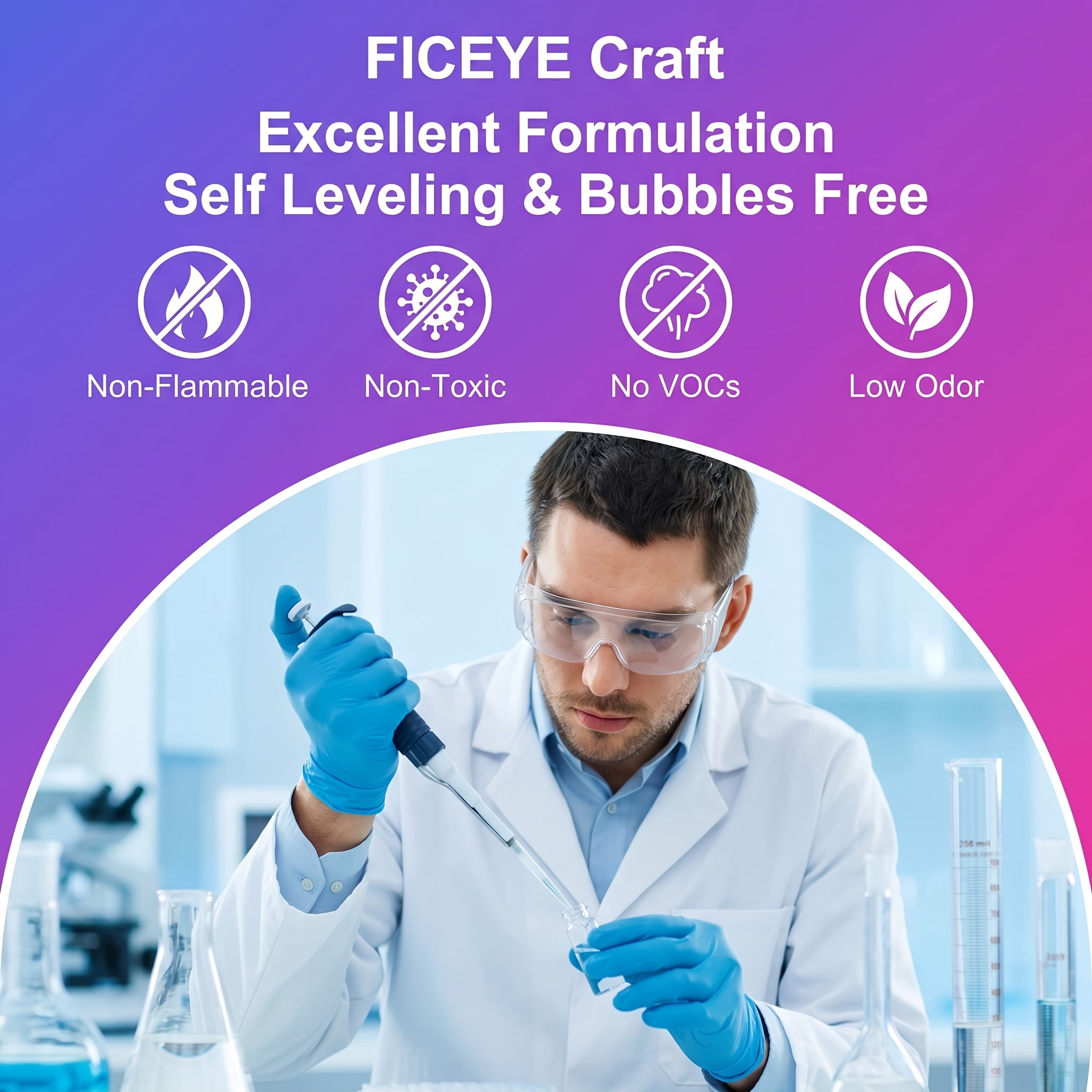 Epoxy Resin Kit 1GAL -  with4 color power and Tools, 1:1 Mixing Ratio, Bubble Free & Anti-Yellowing - High Gloss Casting & Coating Resin for Jewelry, River Tables, Bar Top, Countertops & Wood
