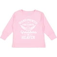 thumbnail image 3 of Inktastic Handpicked for Earth By My Grandma in Heaven Angel Wings Boys or Girls Long Sleeve Toddler T-Shirt, 3 of 5