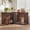 Black, variant on TPHORK Dog Crate Furniture for 2 Dogs, Corner Heavy Duty Double Dog Kennel Furniture with Divider, Indoor Wooden Dogs Crate Large Breed, Black