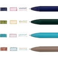 thumbnail image 2 of Retractable Gel Ink Pens: Multi Colored 0.5mm Fine Point 2 in 1 Colorful Click Pen Assorted Color 4ct No Smear & Bleed for Smooth Writing Journaling Drawing Notetaking, 2 of 7