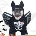thumbnail image 4 of GASTROPOD Dog Costume,Skeleton Bat Design for a Spooky Look Cat Costume,Ideal for Playdates Parties and Photoshoots Puppy Clothes,XL, 4 of 4