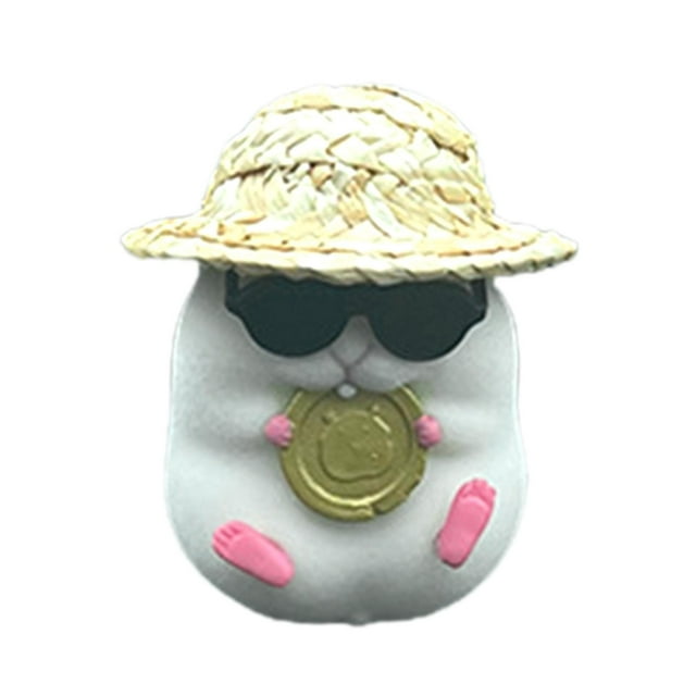 GUOOL Ornement de Tableau de Bord Hamster Mignon Décoration Intérieure de Voiture pour Pâques