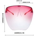 thumbnail image 5 of FEISEDY Full Cover Face Visor Protective Glasses Mirror Shield Sunglasses Anti Fog B2781, 5 of 14