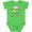 Apple Green, variant on I Love my Big Sister to the Moon and Back Cute Sheep Boys or Girls Baby Bodysuit