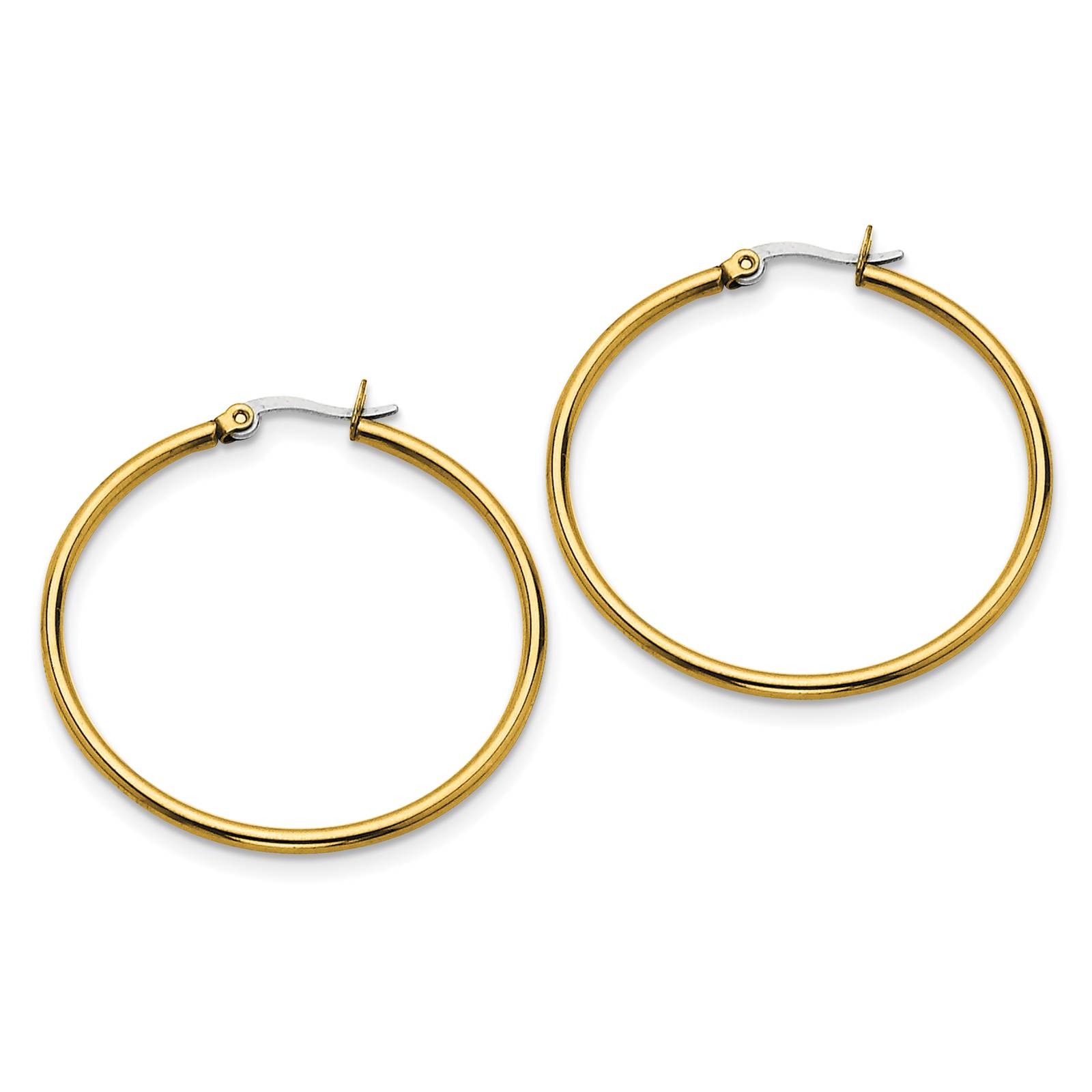 chisel stainless steel earrings