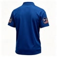 thumbnail image 4 of 9/11 25th Anniversary Shirt Golf Polos for Men We Will Never Forget 911 Memorial Patriotic Vintage Mens T-Shirts Blue XL, 4 of 4