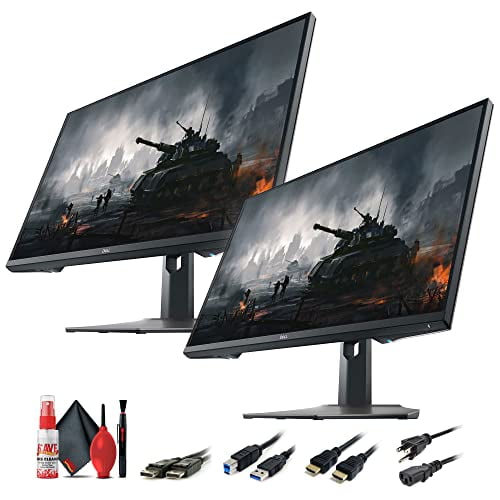 2 x Dell G3223Q 32" 4K HDR 144 Hz Gaming Monitor (G3223Q) + Cleaning Kit