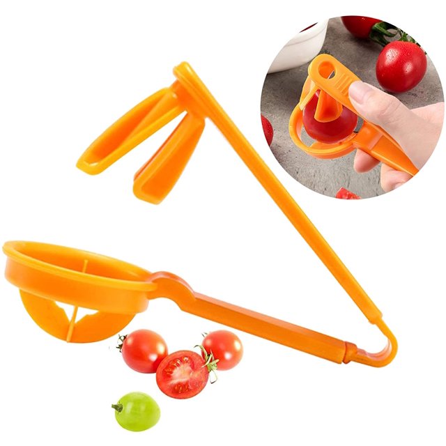 Cortador de uva, rebanador de tomates de uva para niños - Herramientas creativas portátiles auxiliares para alimentos de bebés y frutas Xemadio WMPH-478