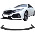 thumbnail image 3 of Ikon Motorsports Compatible with 17-21 Honda Civic Hatchback Sport Ikon V6 Style Front Bumper Lip Splitter Black - PU, 3 of 7