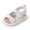 White, variant on Baby Cute Fashion Sandals With Soft Bottom And Anti Slip Prewalker