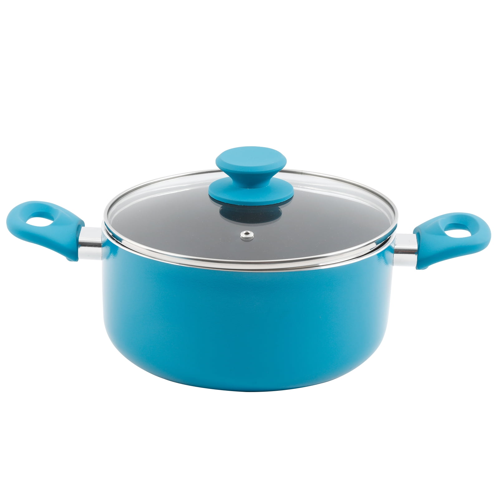 Gibson Home 4 Qt Dutch Oven W/Lid in Blue