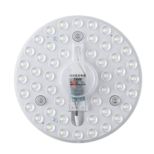 Módulo LED Wick, placa de lámpara de reequipamiento redonda, fuente de luz de reequipamiento, tubo de lámpara de techo redondo de accionamiento lateral, barra de luz, panel de lámpara para