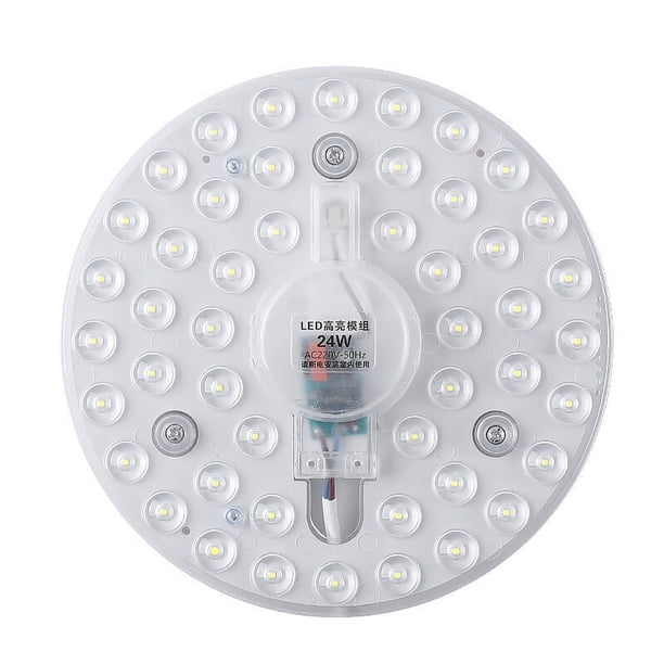 Módulo LED Wick, placa de lámpara de reequipamiento redonda, fuente de luz de reequipamiento, tubo de lámpara de techo redondo de accionamiento lateral, barra de luz, panel de lámpara para el hogar
