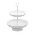 thumbnail image 3 of hengtong Cake Stand Party Serving Tray 3 Layered Table Decor Dessert Display Stand Cookie Tray Rack for Candy Donuts Celebration Event White, 3 of 9