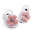 thumbnail image 6 of ZACPNCV Baby Soft Sole Walking Shoes Sunflower Design Newborn Crib Sandals Toddler Breathable First Walkers Summer, 6 of 7