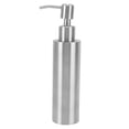 thumbnail image 4 of Dispensador de jabón de acero inoxidable 304, recargable y resistente a la corrosión, con bomba para encimera de cocina y baño, redondo., 4 of 14