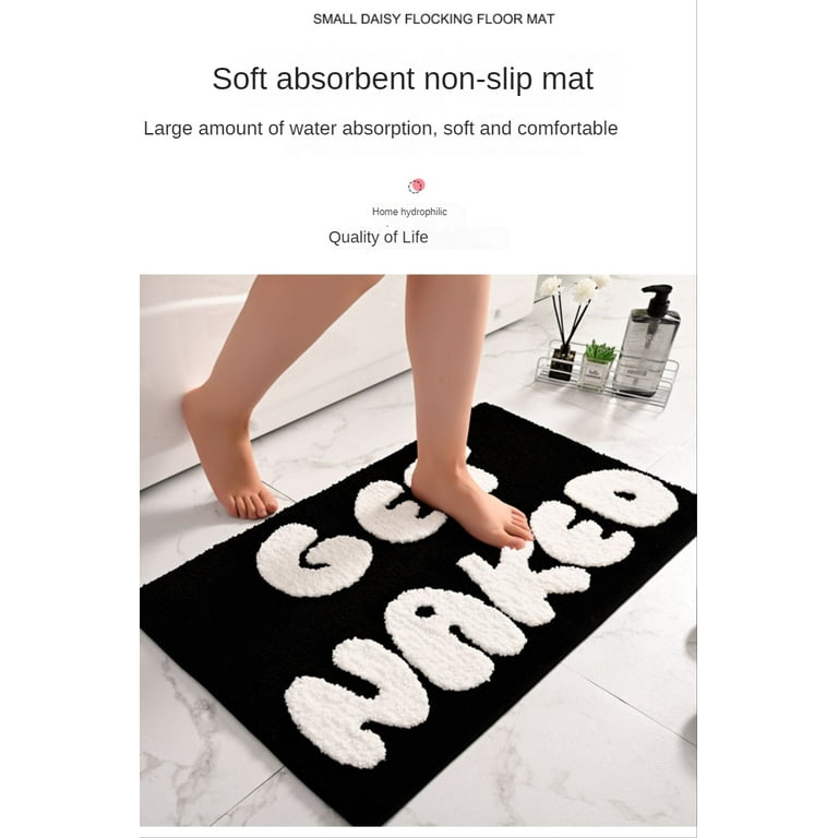 Cute bath mat  Long bathroom rugs, Small bathroom rug, Cute bath mats