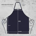 thumbnail image 2 of GREEN LIFESTYLE 12 Pack Bib Apron - Unisex Navy Aprons, Machine Washable Aprons for Men and Women, Kitchen Cooking BBQ Aprons Bulk (Pack of 12, No Pockets, Navy), 2 of 4