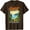 Brown, variant on American Samoa National Park Retro Distressed Vintage Unisex T-Shirt for Men Women Kids Toddler,Black Color,Size 2T