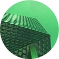 thumbnail image 1 of Ahgly Company Machine Washable Indoor Round Transitional Deep Emerald Green Area Rugs, 8' Round, 1 of 7