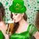 thumbnail image 5 of St Patricks Day Hats With Light St Patrick's Day Green Velvet Hat Green St Patricks Day Party Accessories Green Christmas Tree Topper Hat, 5 of 7