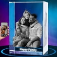 thumbnail image 5 of 3D Crystal Photo Custom Gifts with Photo for Mom Dad Customized 3D Picture Crystal Gifts for Mothers Day Gifts Fathers Day Adults Kids Gift, 5 of 6